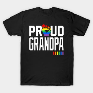 Proud Grandpa Gay Pride Month LGBTQ T-Shirt